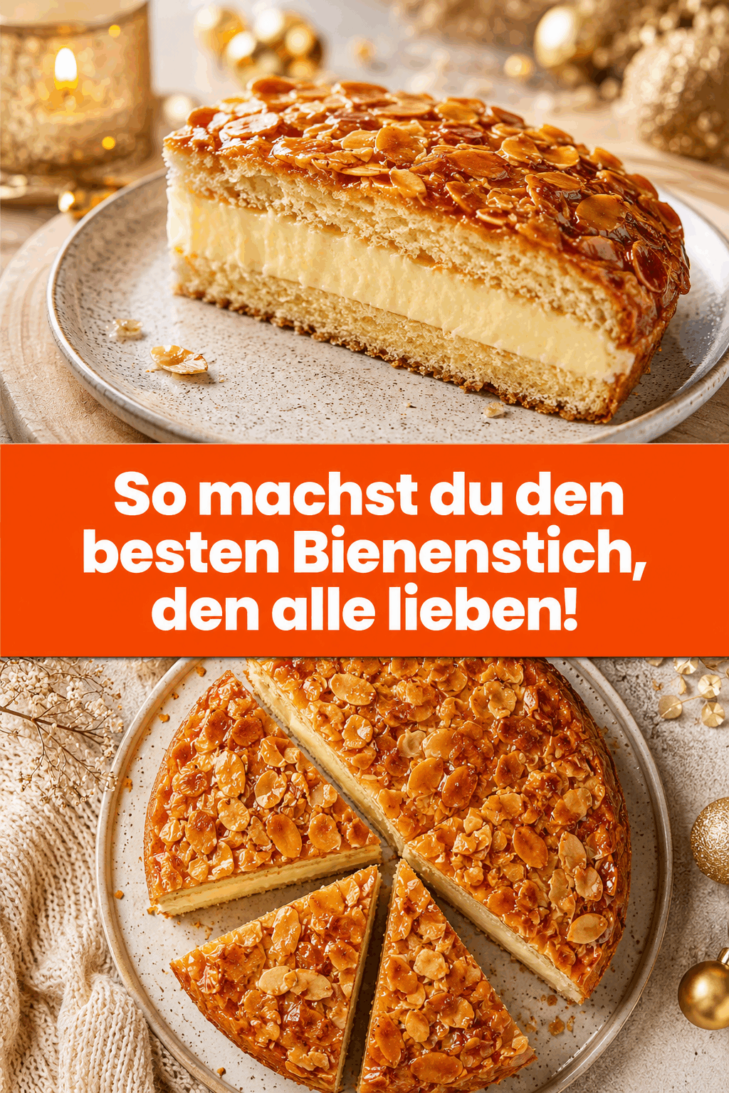 So machst du den besten Bienenstich, den alle lieben!