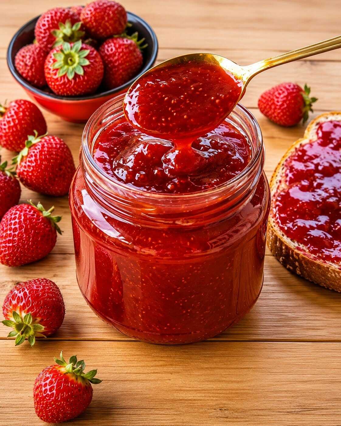 So macht man die perfekte Erdbeermarmelade!
