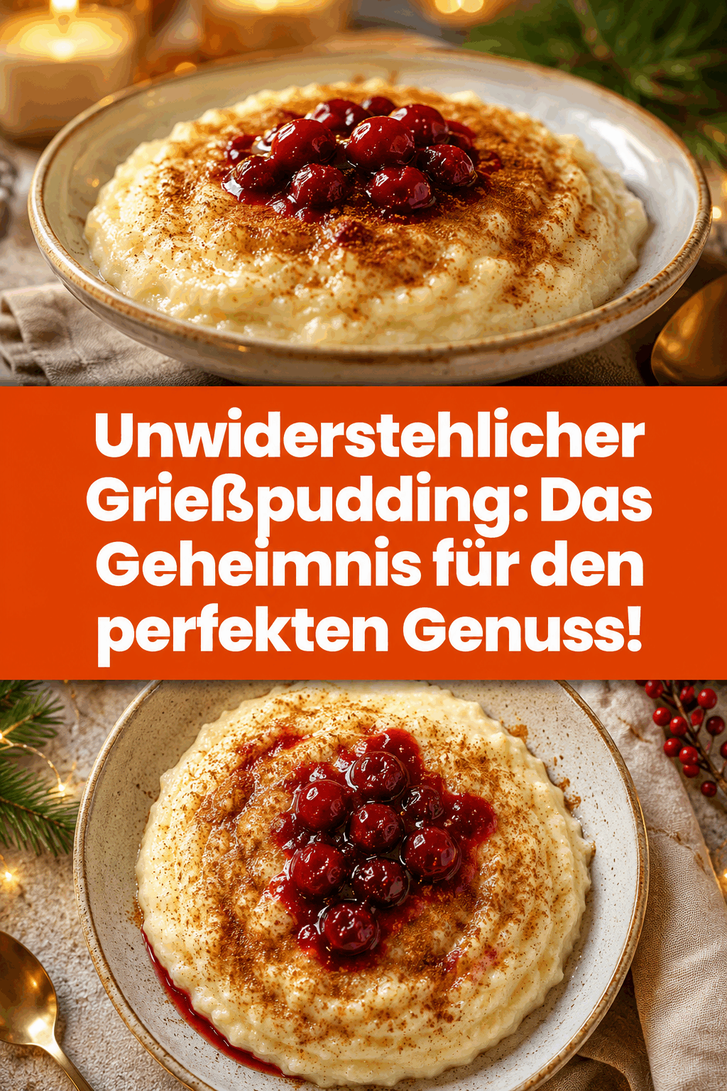 Unwiderstehlicher Grießpudding: Das Geheimnis für den perfekten Genuss!