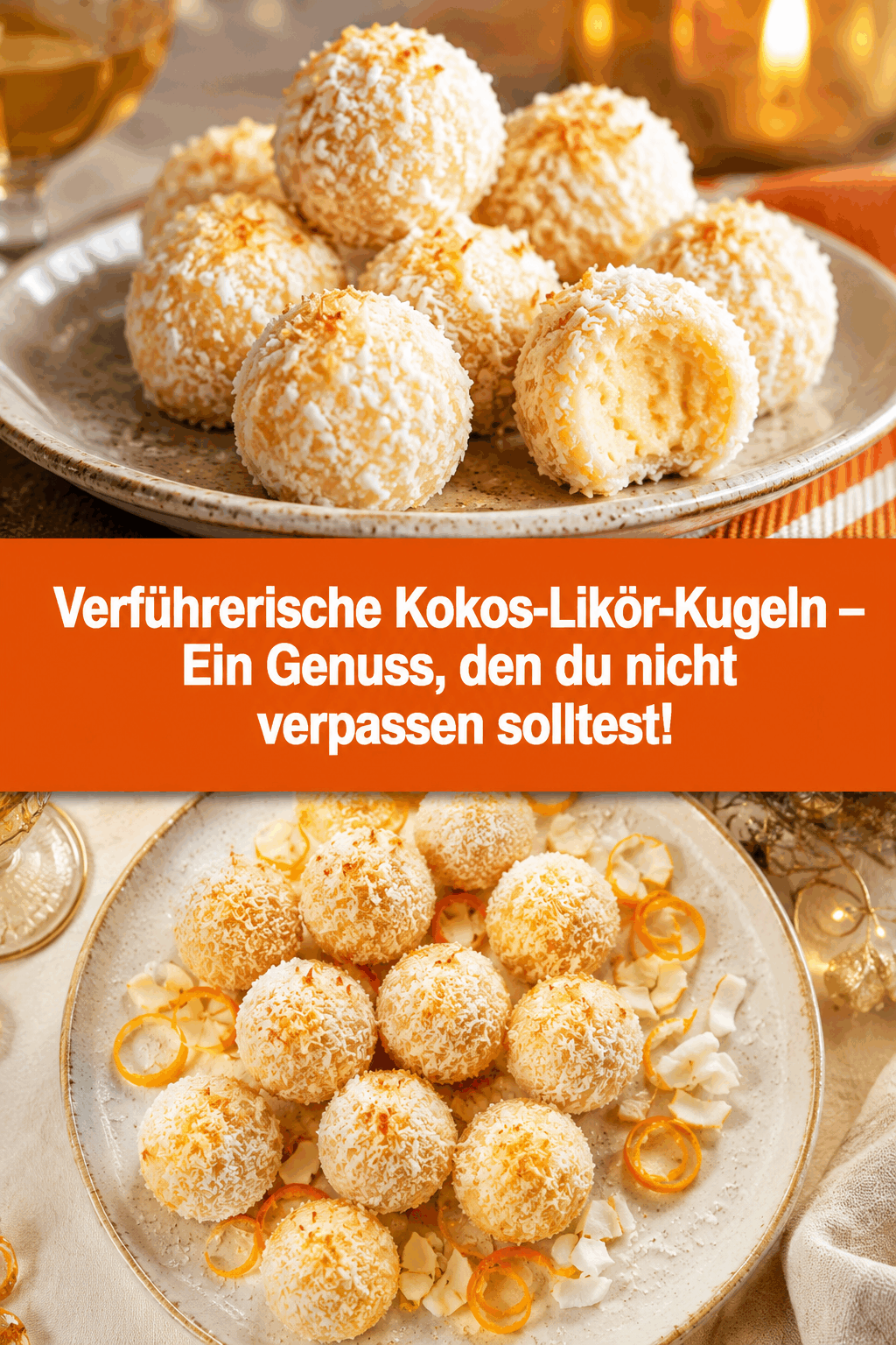 Verführerische Kokos-Likör-Kugeln – Ein Genuss, den du nicht verpassen solltest!
