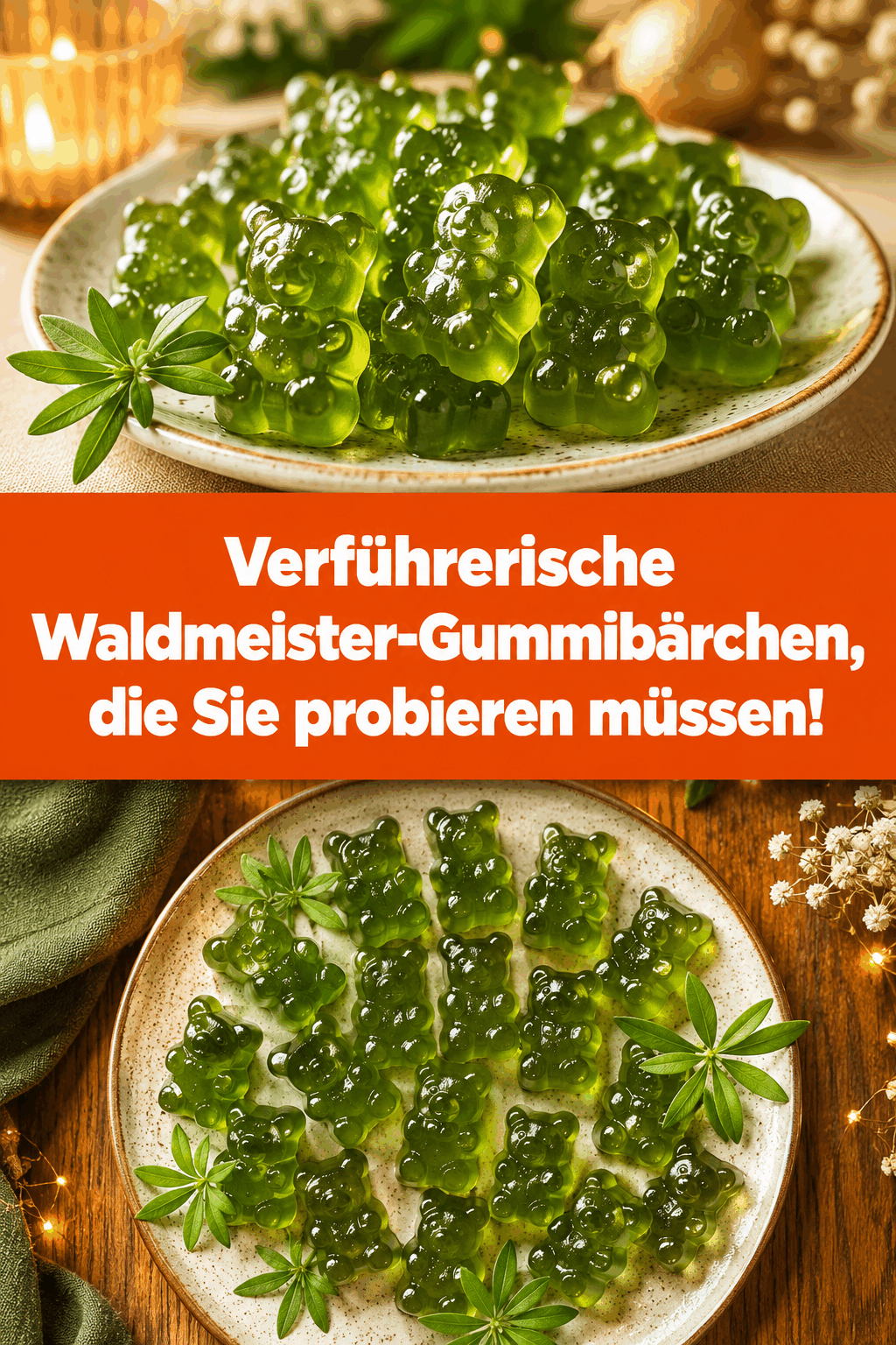 Verführerische Waldmeister-Gummibärchen, die Sie probieren müssen!
