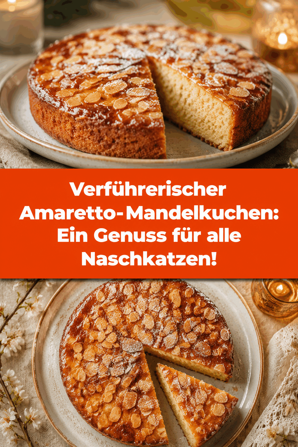 Verführerischer Amaretto-Mandelkuchen: Ein Genuss für alle Naschkatzen!