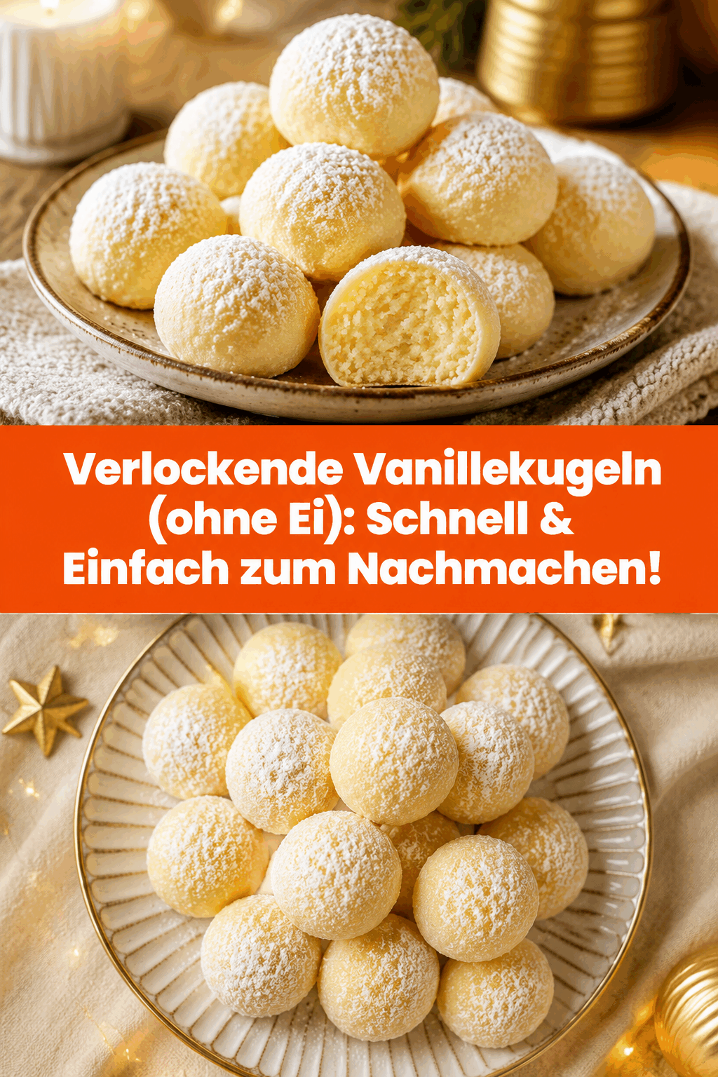 Verlockende Vanillekugeln (ohne Ei): Schnell & Einfach zum Nachmachen!