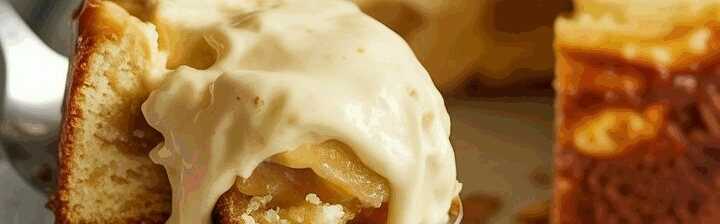 10 Minuten Quark Schneekuchen mit Pudding