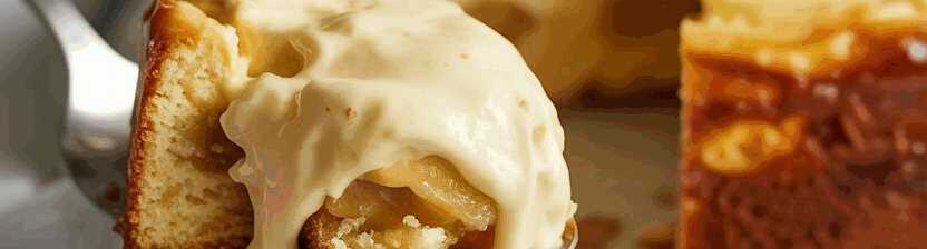 10 Minuten Quark Schneekuchen mit Pudding