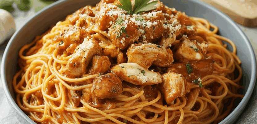 10 Minuten Spaghetti mit Knoblauch alle lieben es! – so sieht es fertig aus
