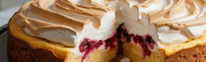 10 Minuten Wolkenkuchen ohne Mehl & ohne backen – so sieht es fertig aus