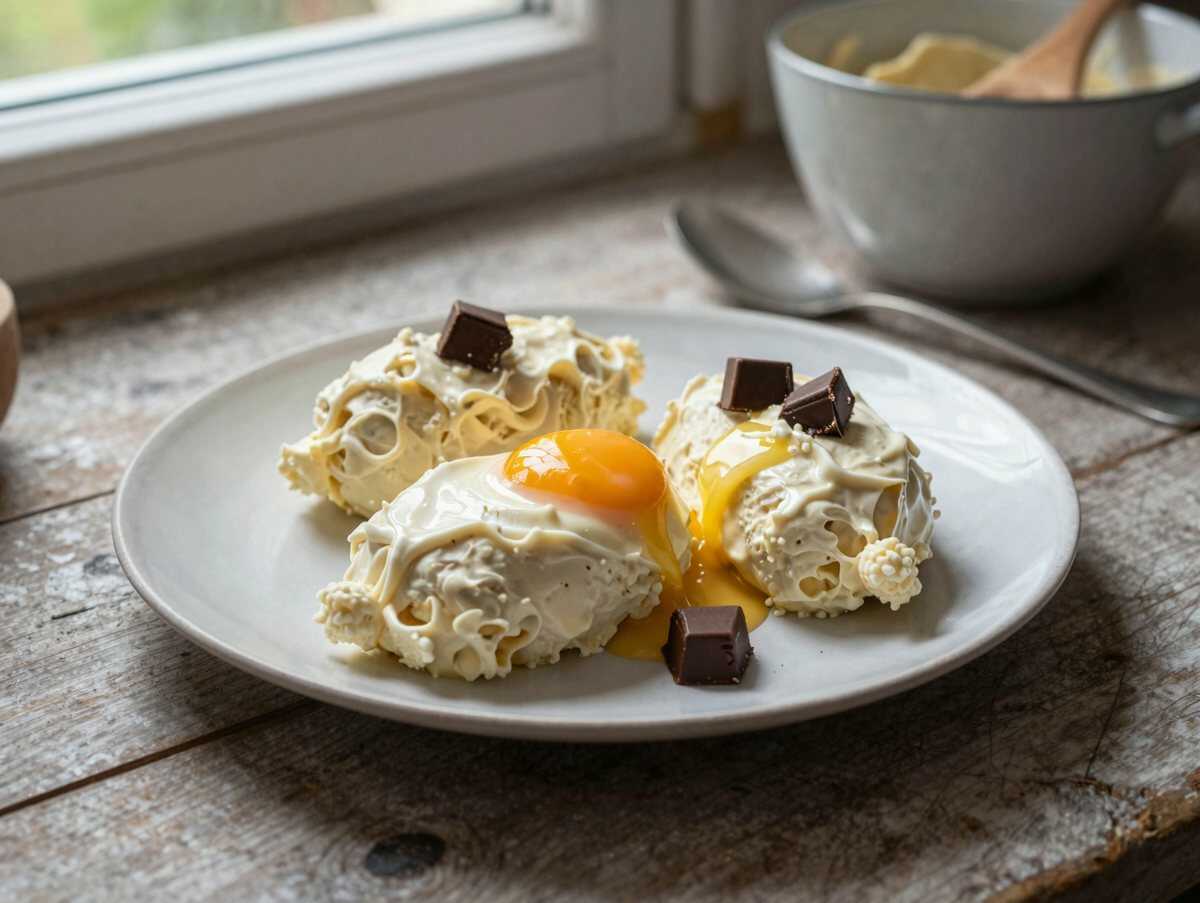 3-Zutaten-Snickers-Eis: Einfaches Rezept ohne Eismaschine, das Sie überraschen wird! – während der Zubereitung
