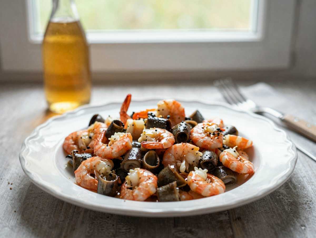 30 Minuten Honig-Knoblauch-Garnelen: Proteinreiches Geschmackserlebnis! – während der Zubereitung
