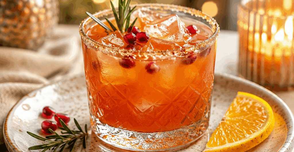 3-Zutaten Wintermärchen-Cocktail! – so sieht es fertig aus