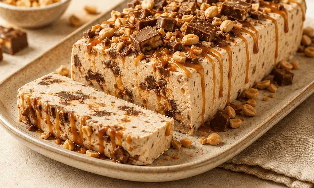 3-Zutaten-Snickers-Eis