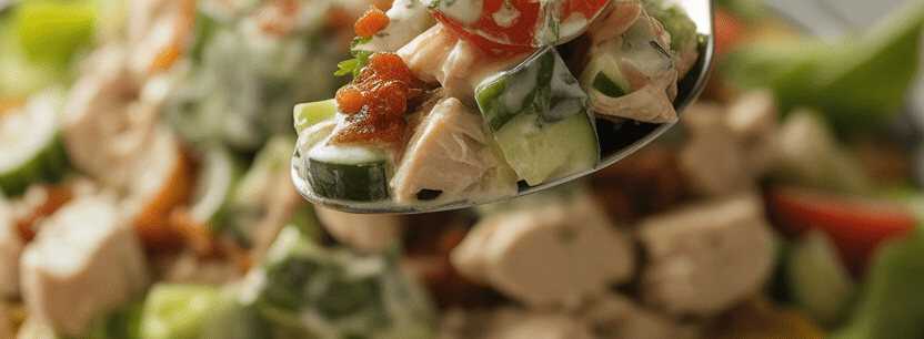 5 Tassen Salat der ist immer ruckzuck weggefuttert – so sieht es fertig aus