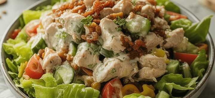 5 Tassen Salat der ist immer ruckzuck weggefuttert