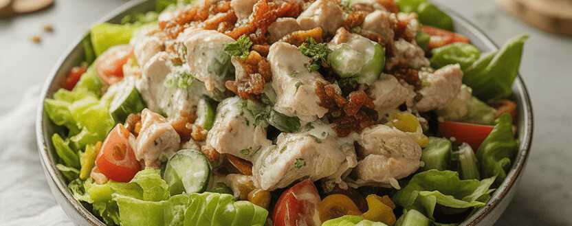 5 Tassen Salat der ist immer ruckzuck weggefuttert