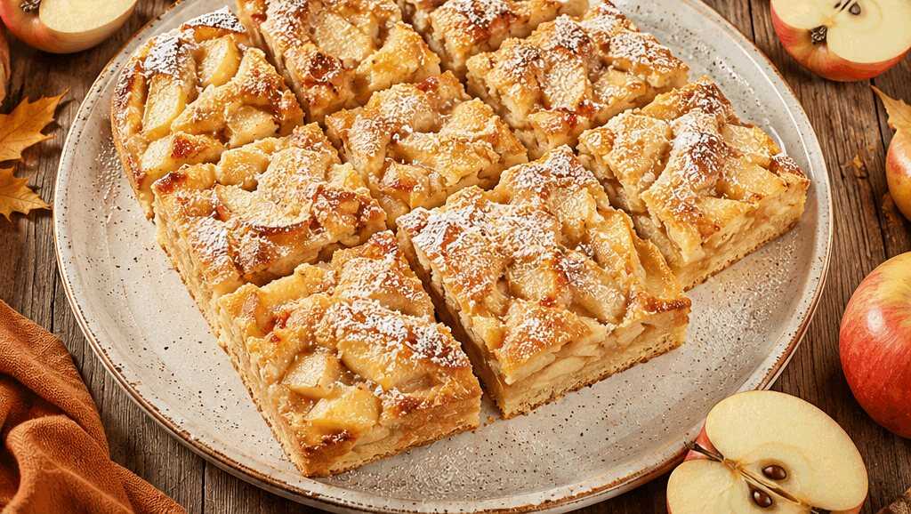5-Minuten-Rezept: Der beste Blech-Apfelkuchen für deinen Ofen!