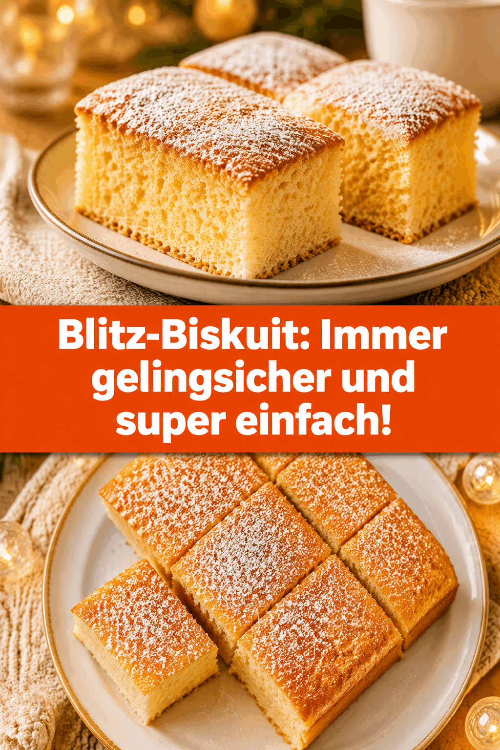 Blitz-Biskuit: Immer gelingsicher und super einfach!