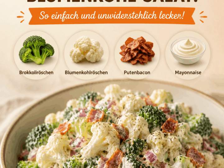 Cremiger Brokkoli-Blumenkohl-Salat: So einfach und unwiderstehlich lecker!