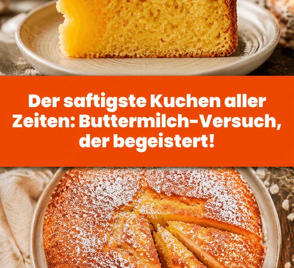 Der saftigste Kuchen aller Zeiten: Buttermilch-Versuch, der begeistert!