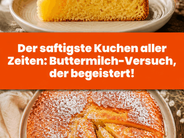 Der saftigste Kuchen aller Zeiten: Buttermilch-Versuch, der begeistert!