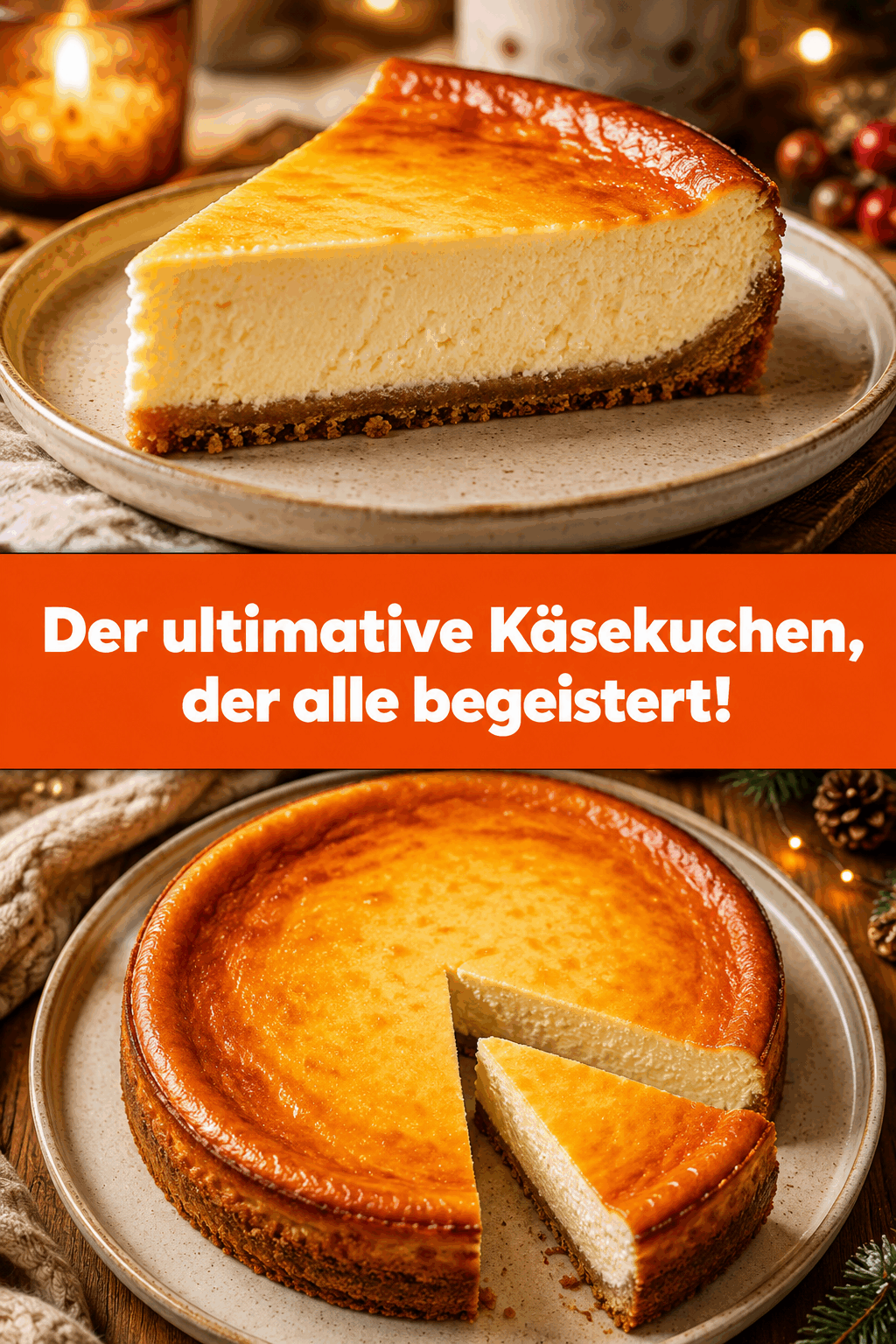 Der ultimative Käsekuchen, der alle begeistert!