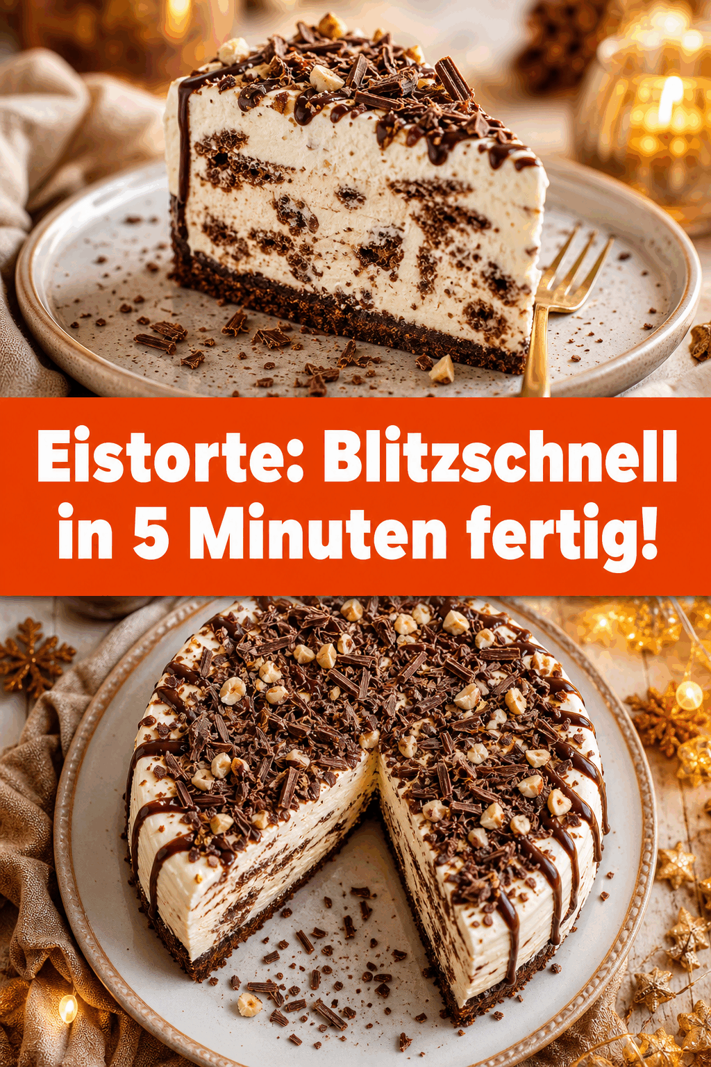 Eistorte: Blitzschnell in 5 Minuten fertig!