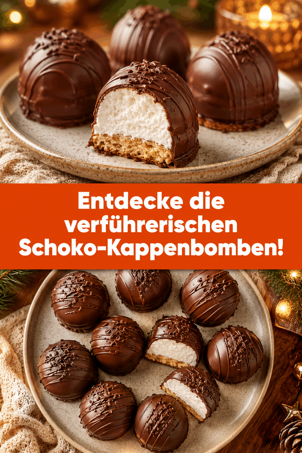 Entdecke die verführerischen Schoko-Kappenbomben!
