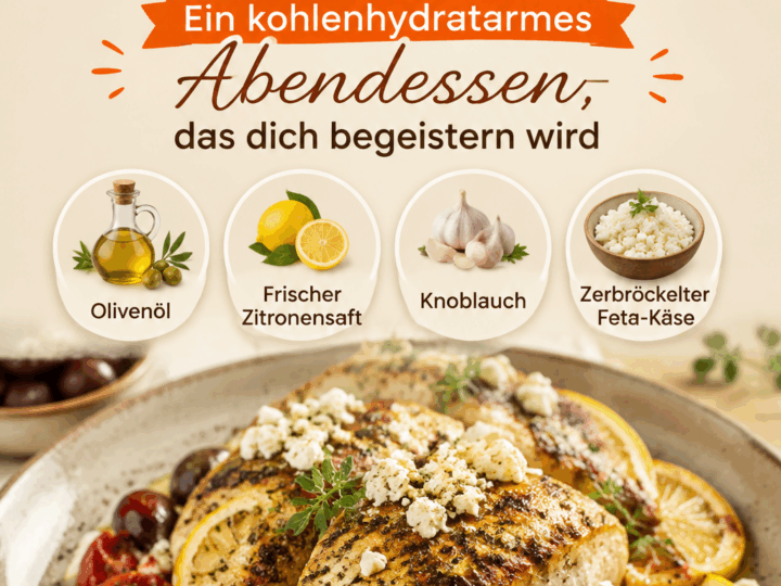 Griechisches Hühnchenwunder – Ein kohlenhydratarmes Abendessen, das dich begeistern wird