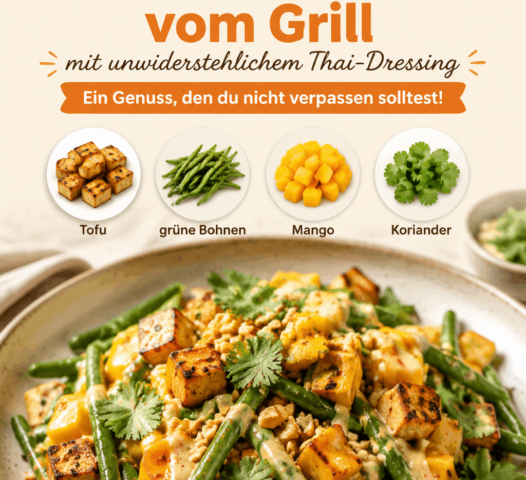 Grüner Bohnensalat vom Grill mit unwiderstehlichem Thai-Dressing – Ein Genuss, den du nicht verpassen solltest!