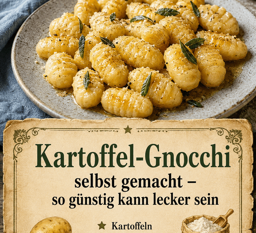 Kartoffel-Gnocchi selbst gemacht – so günstig kann lecker sein