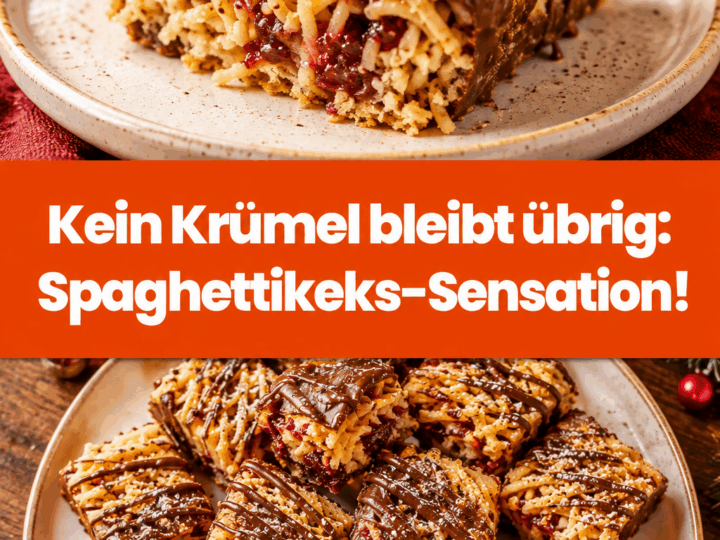 Kein Krümel bleibt übrig: Spaghettikeks-Sensation!