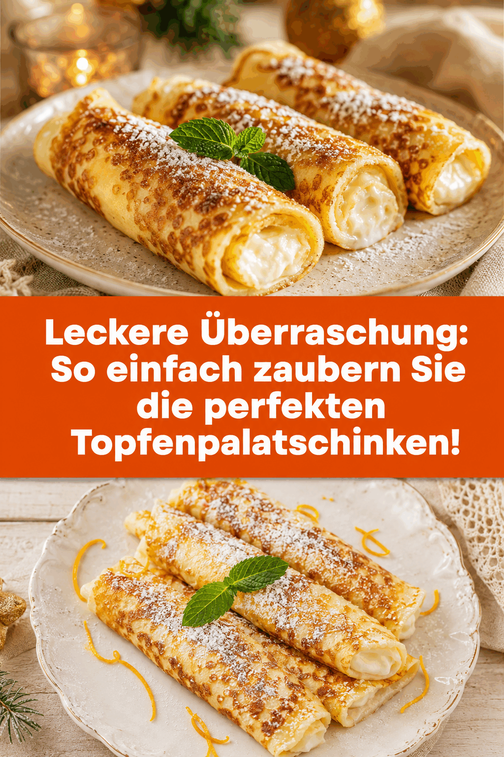 Leckere Überraschung: So einfach zaubern Sie die perfekten Topfenpalatschinken!