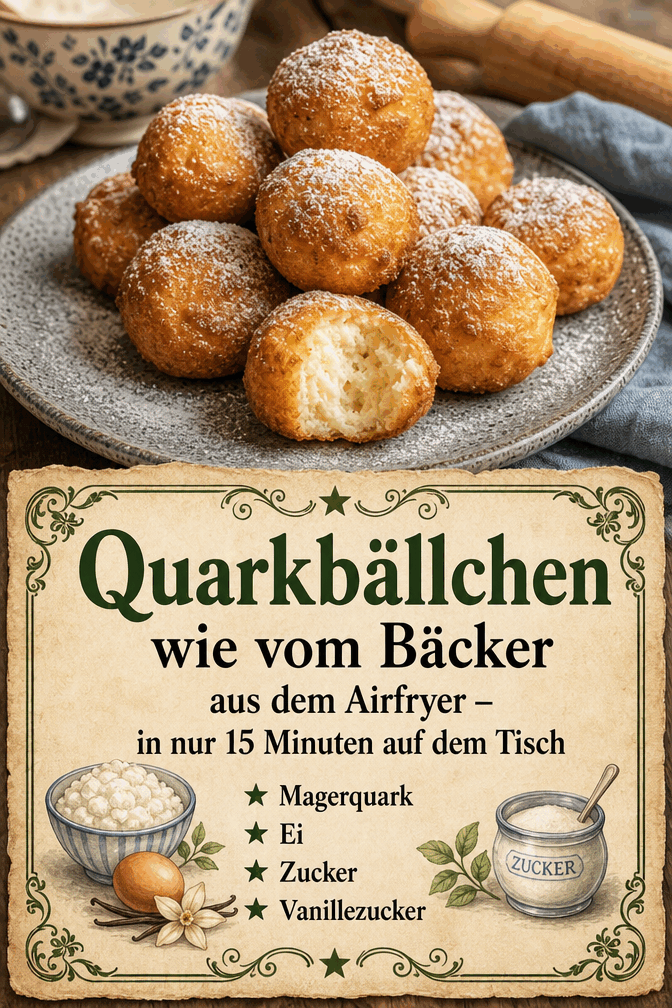 - Magerquark - Ei - Zucker - Vanillezucker