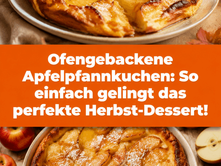 Ofengebackene Apfelpfannkuchen: So einfach gelingt das perfekte Herbst-Dessert!