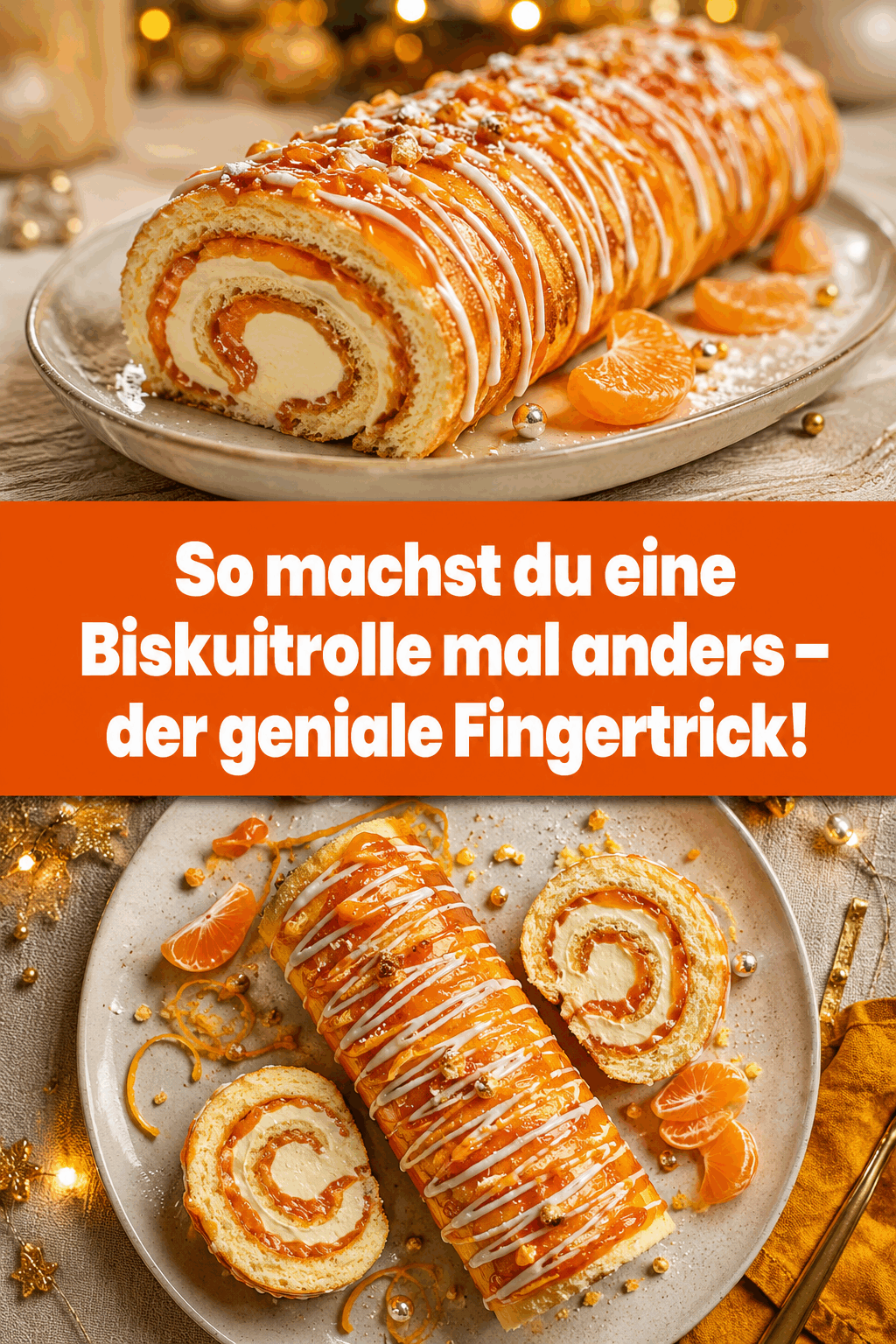 So machst du eine Biskuitrolle mal anders – der geniale Fingertrick!