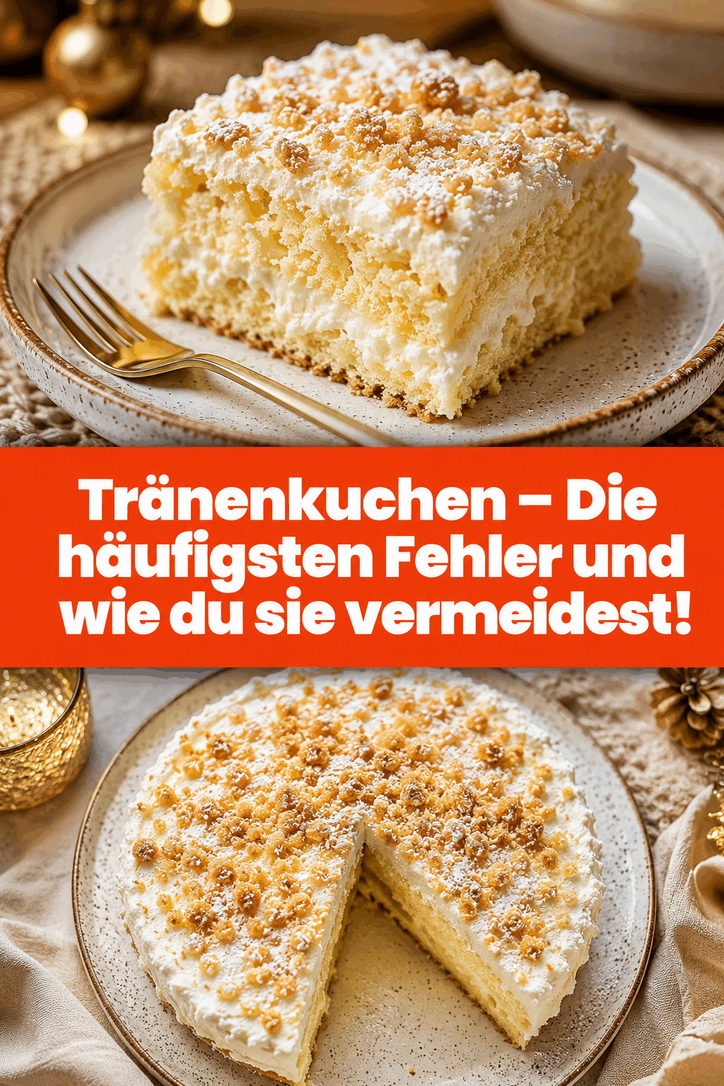 Tränenkuchen – Die häufigsten Fehler und wie du sie vermeidest!
