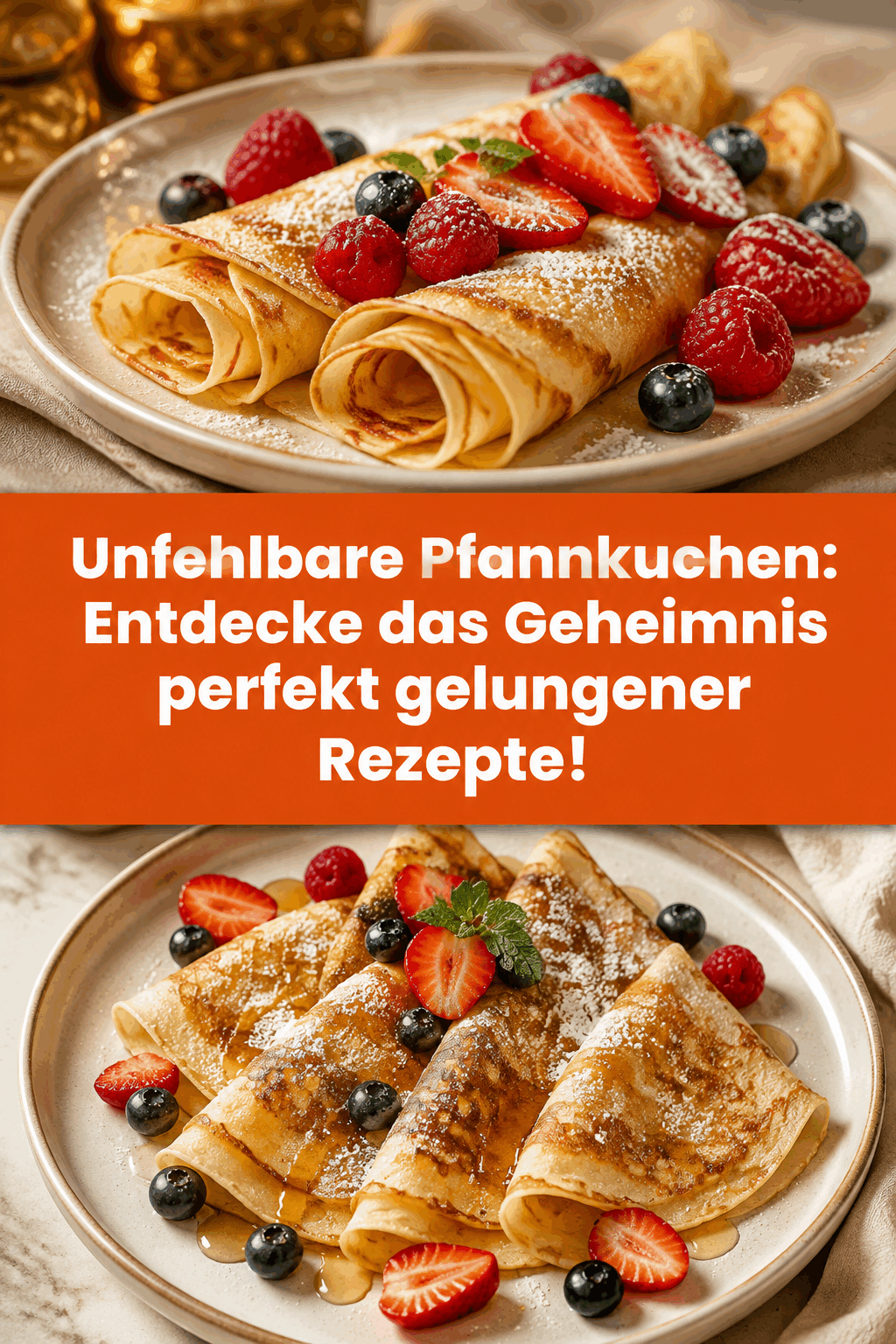 Unfehlbare Pfannkuchen: Entdecke das Geheimnis perfekt gelungener Rezepte!