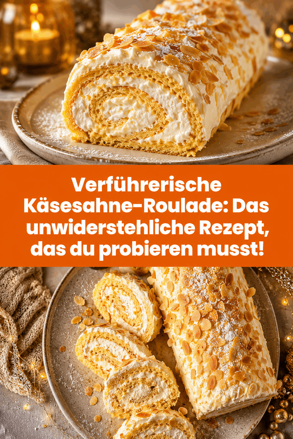 Verführerische Käsesahne-Roulade: Das unwiderstehliche Rezept, das du probieren musst!