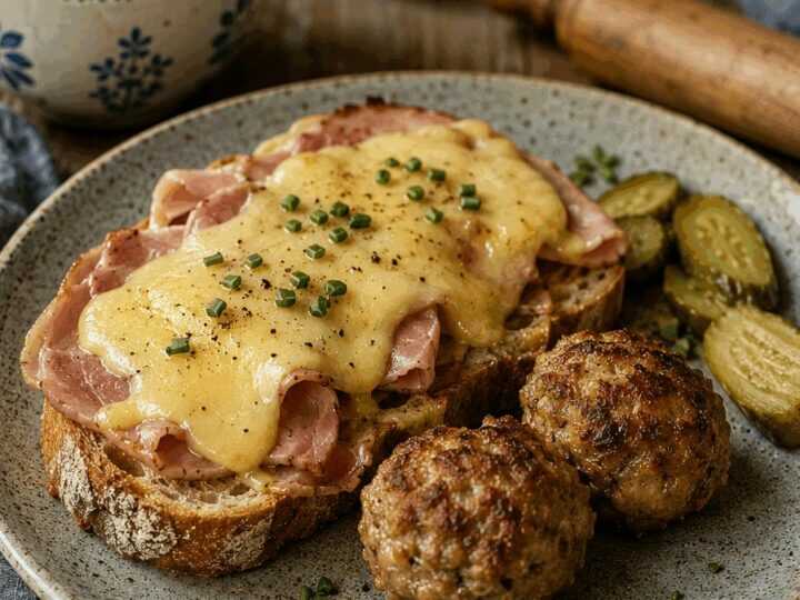 Abendbrot-Platte warm gemacht im Airfryer: schmeckt nach Sonntag bei Oma