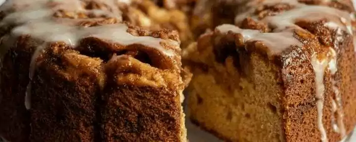 Achtung der macht suchtig, Apfel Zimt Nusskuchen