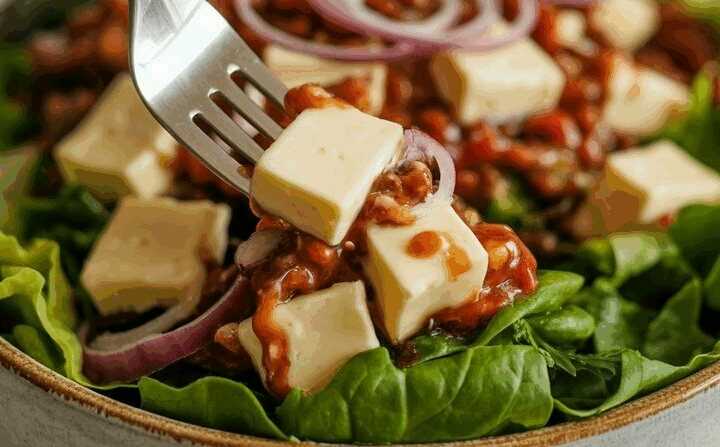 Allgäuer Käsesalat mit Zwiebeln