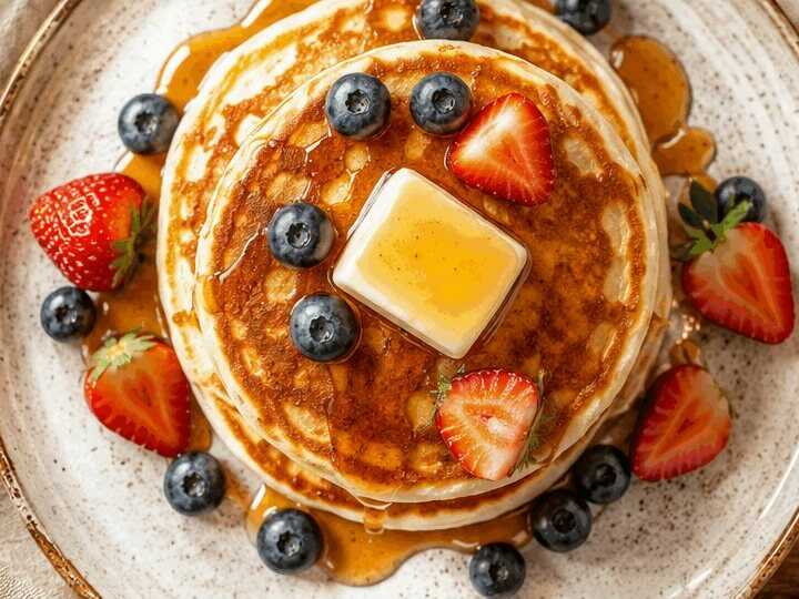 Amerikanische Pfannkuchen, die garantiert gelingen – Entdecke das einfache Rezept!