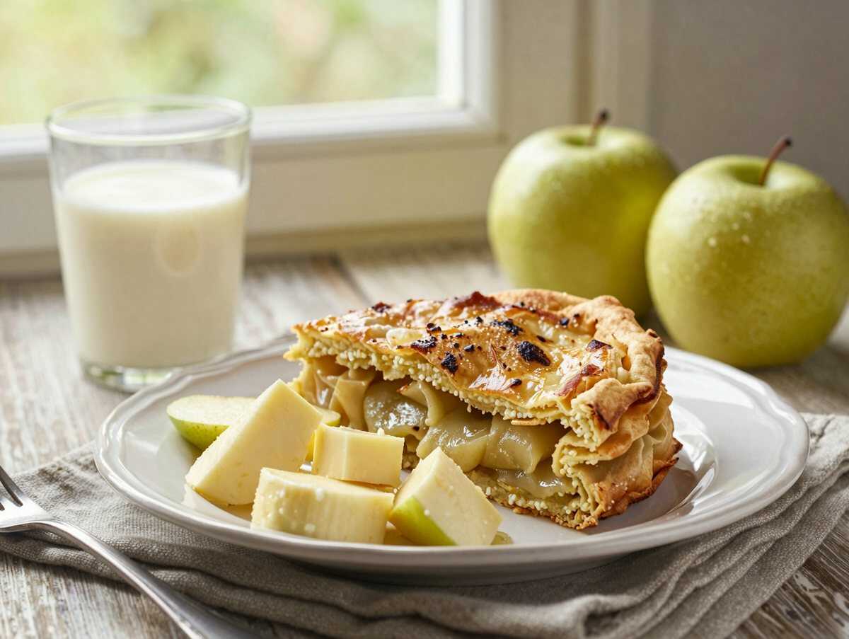 Apfel-Schmandkuchen: Blitzschnell in nur 5 Minuten zubereitet! – während der Zubereitung