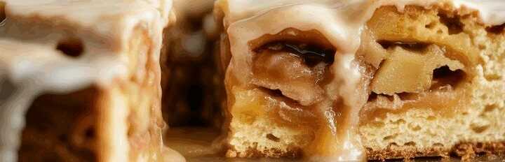 Apfel Spekulatius Kuchen vom Blech ganz ohne Backen!