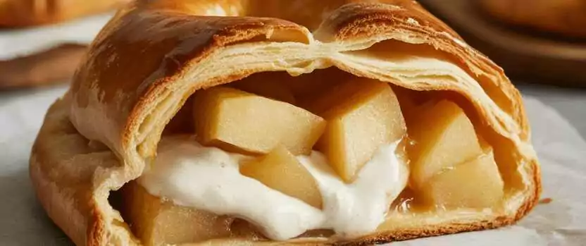 Apfel Taschen mit 150g Quark, kann nie genug davon bekommen!
