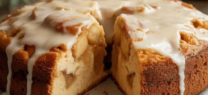 Apfelkuchen in 10 Minuten, meine Familie fragt ständig wann ich ihn wieder backe