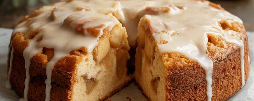 Apfelkuchen in 10 Minuten, meine Familie fragt ständig wann ich ihn wieder backe