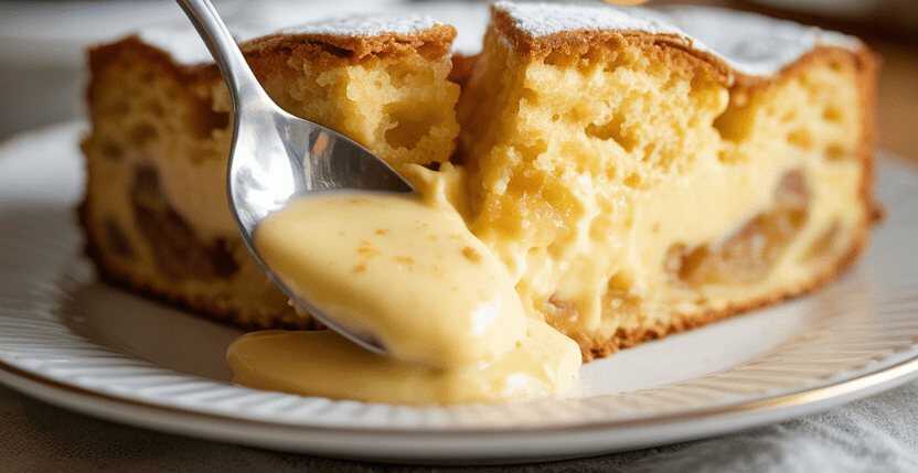 Apfelkuchen mit Vanillepudding, Sie brauchen 1 Pck Paradies Creme