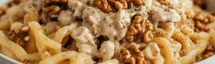 Apfelsalat mit Walnüssen