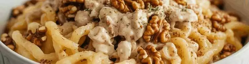 Apfelsalat mit Walnüssen