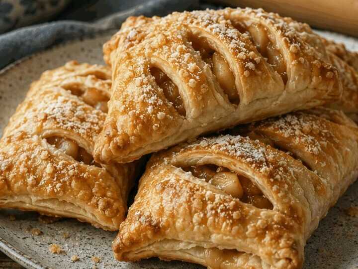 Apfeltaschen aus Blätterteig im Airfryer – schnell, einfach, unfassbar gut